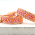 DOLCE VITA uttalande armband vävt, broderat image 0