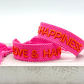 LOVE & HAPPINESS broderat armband Parsley & Pepper image 0